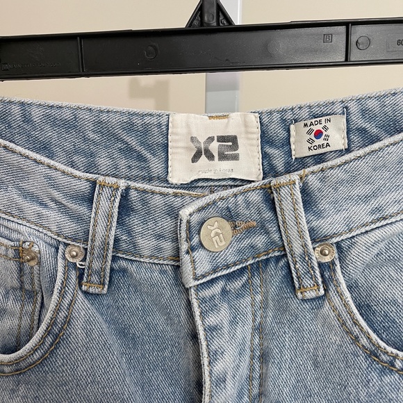 Square X2 Jeams ripped made in Korea - Picture 2 of 7